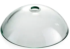 KRAUS Clear 19mm thick Glass Vessel Bathroom Sink with PU-MR