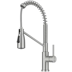 KRAUS Coda Commercial Style Single Handle Pull Down Kitchen Faucet in Spot-Free Stainless Steel