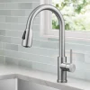 KRAUS Coda Single Handle Pull Down Kitchen Faucet in Spot-Free Stainless Steel