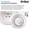 KRAUS Color Matched Kitchen Sink Strainer