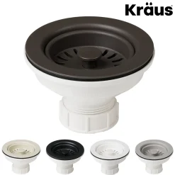 KRAUS Color Matched Kitchen Sink Strainer