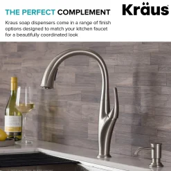 KRAUS Deck Mount Kitchen Soap Dispenser