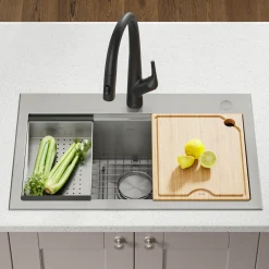 Kraus 32" Drop in Workstation Kitchen Sink