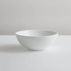 KRAUS ElavoWhite Ceramic Small Round Vessel Bathroom Sink & Pop Up drain