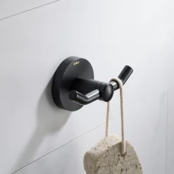 KRAUS Elie Bathroom Robe and Towel Double Hook