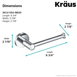 KRAUS Elie Bathroom Toilet Paper Holder