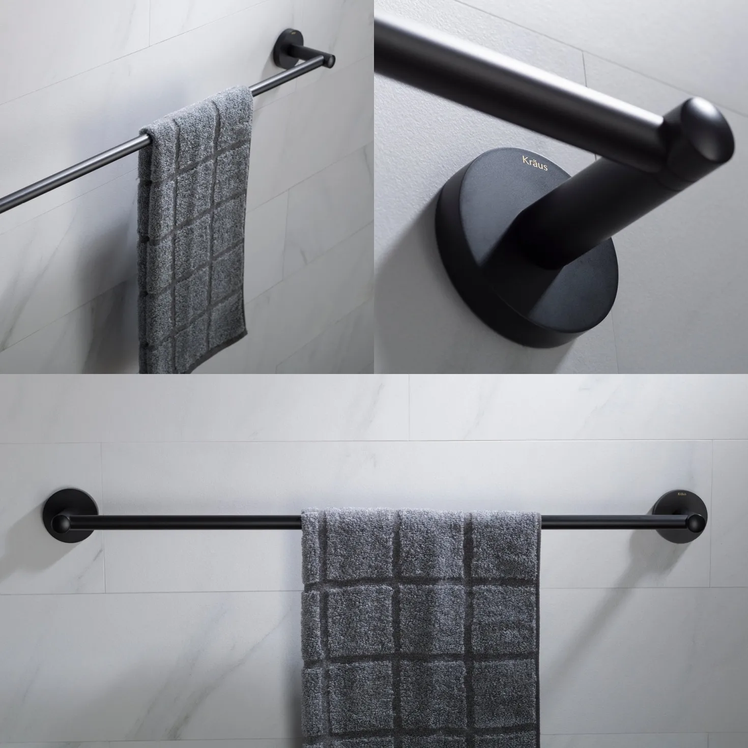 KRAUS Elie Bathroom Towel Bar