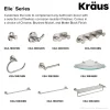 KRAUS Elie Bathroom Towel Ring