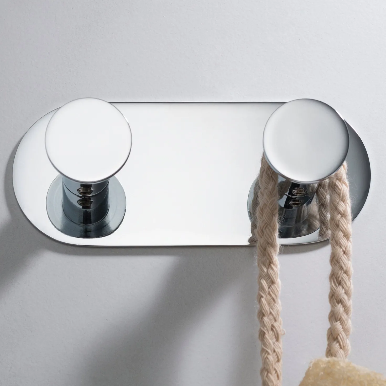 KRAUS Elie Bathroom Wall Mount Robe and Towel Double Hook