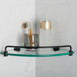 KRAUS Elie Corner Bathroom Shelf