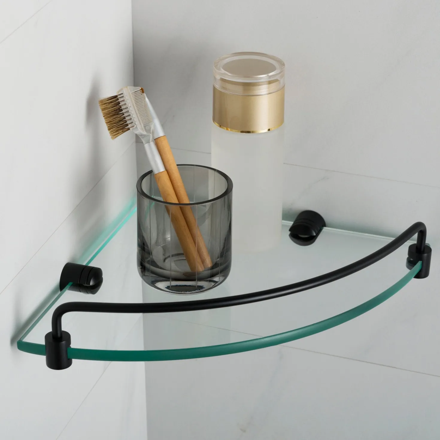 KRAUS Elie Corner Bathroom Shelf