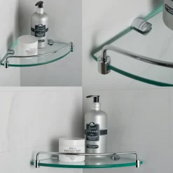 KRAUS Elie Corner Bathroom Shelf