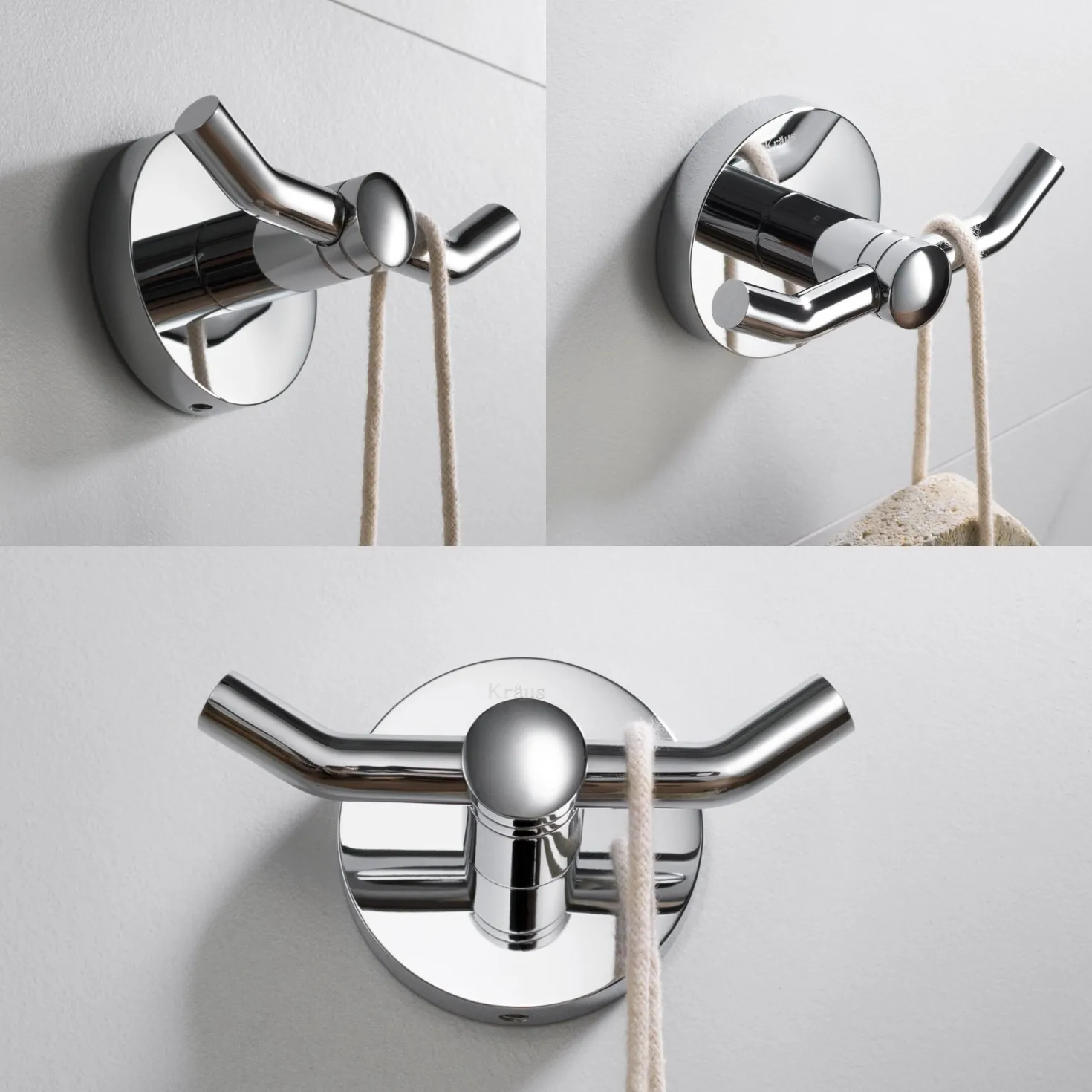KRAUS Elie 4-Piece Matching Bath Hardware Set