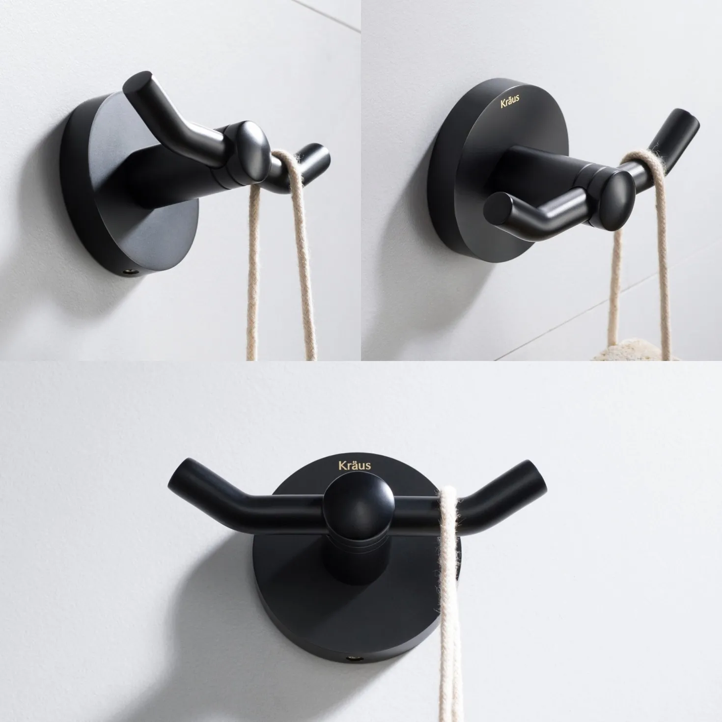 KRAUS Elie 4-Piece Matching Bath Hardware Set