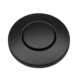 KRAUS Garbage Disposal Push Button Air Switch Kit in Matte Black