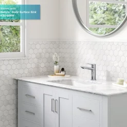 KRAUS Indy Single Handle Bathroom Faucet in Chrome