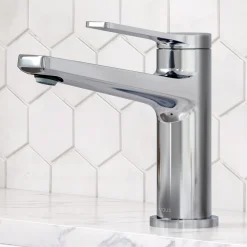 KRAUS Indy Single Handle Bathroom Faucet with 24