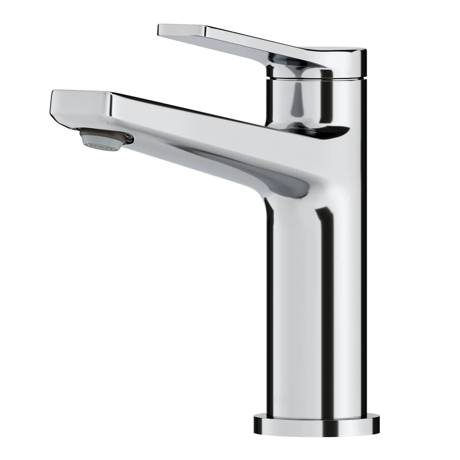 KRAUS Indy Single Handle 2-Pack Bathroom Faucet in Chrome