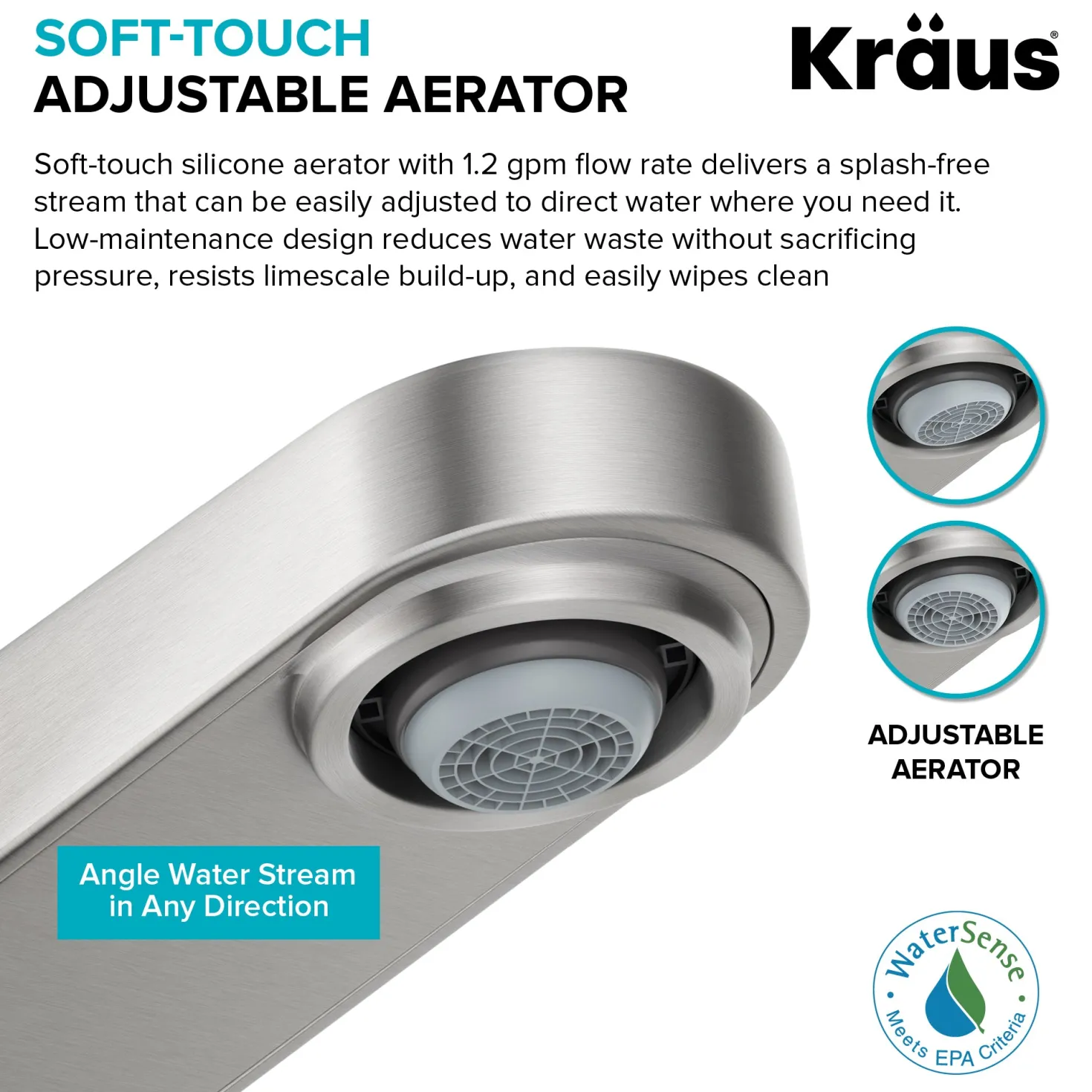 KRAUS Indy Widespread Bathroom Faucet in Matte Black with Brushed Brass
