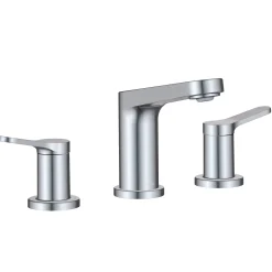KRAUS Indy Widespread Bathroom Faucet in Chrome