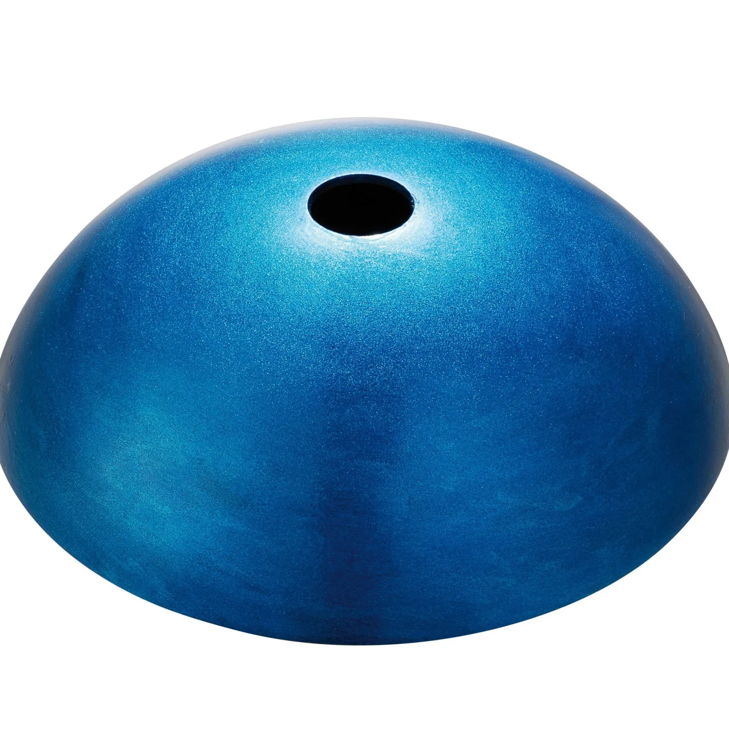 KRAUS Irruption Blue Glass Vessel Bathroom Sink with PU-MR