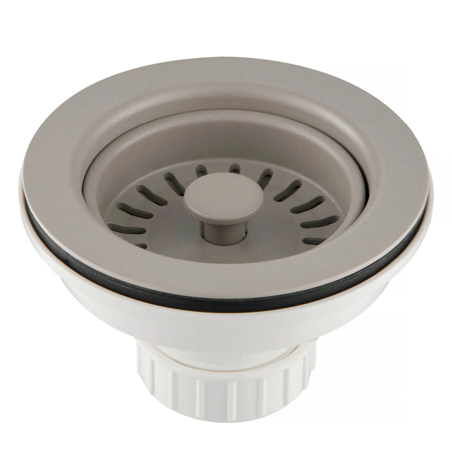 KRAUS Kitchen Sink Strainer in Truffle