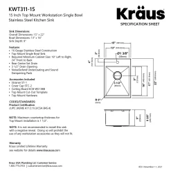 KRAUS Kore 15