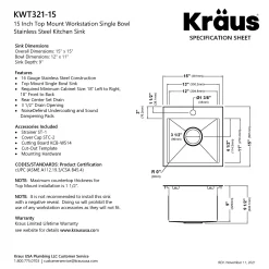 KRAUS Kore 15