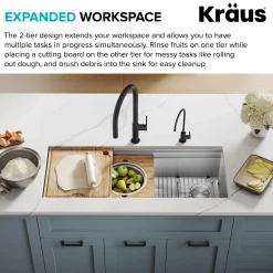 KRAUS Kore 2-Tier Workstation 45