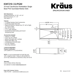 KRAUS Kore Workstation 33