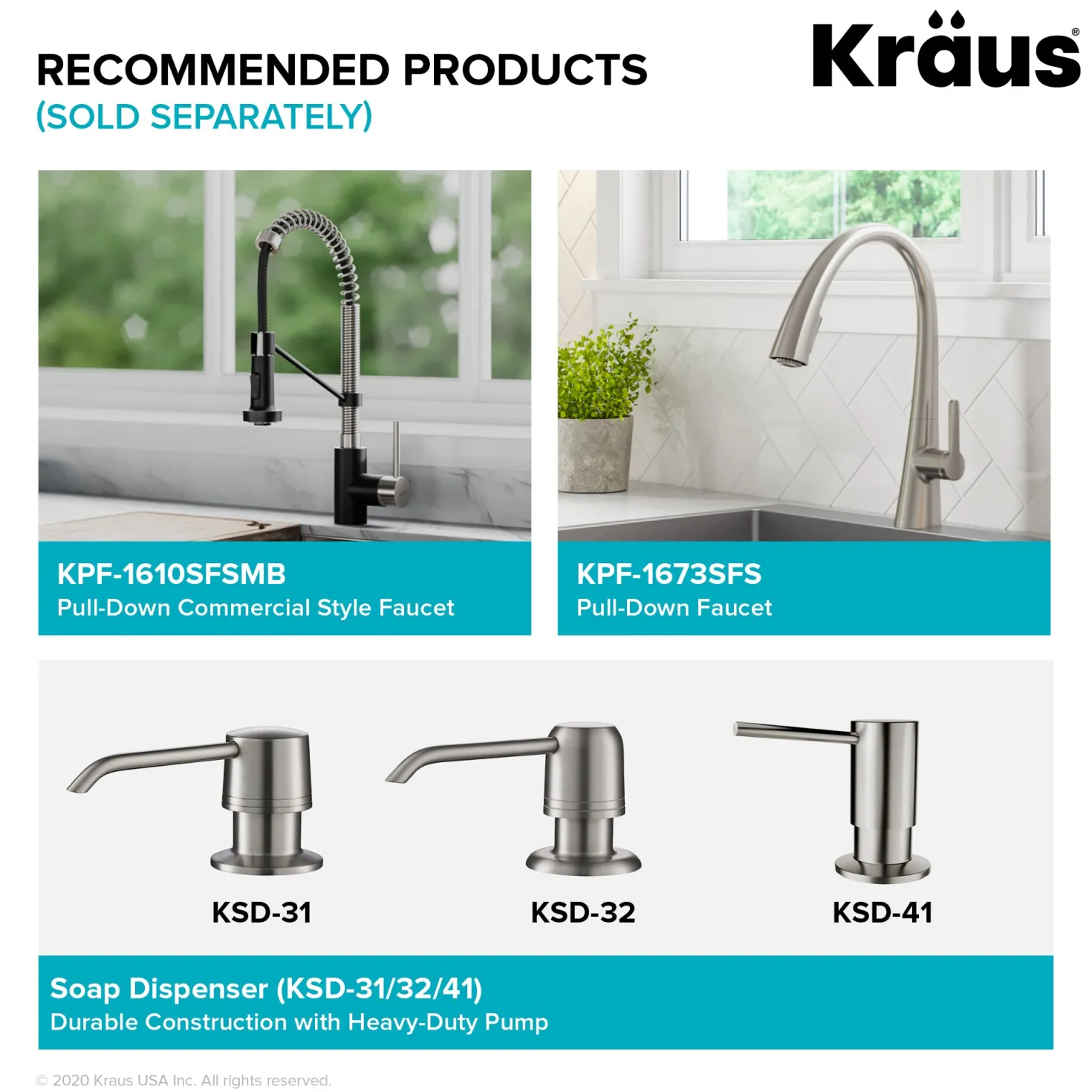 KRAUS Kore Workstation 17" Undermount 16 Gauge Single Bowl Stainless Steel Bar Sink with Accessories