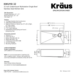 KRAUS Kore Workstation 32