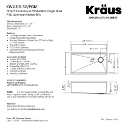 KRAUS Kore Workstation 32