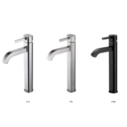 KRAUS Nei Glass Vessel Sink and Ramus Faucet