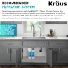 KRAUS Oletto Drinking Water Filter Faucet in Matte Black