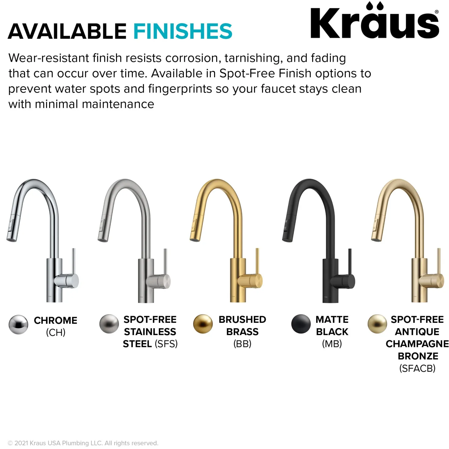 KRAUS Oletto Pull-Down Single Handle Kitchen Faucet in Spot Free Antique Champagne Bronze
