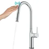 KRAUS Oletto Tall Modern Single-Handle Touch Activated with Pull Down Sprayer in Chrome