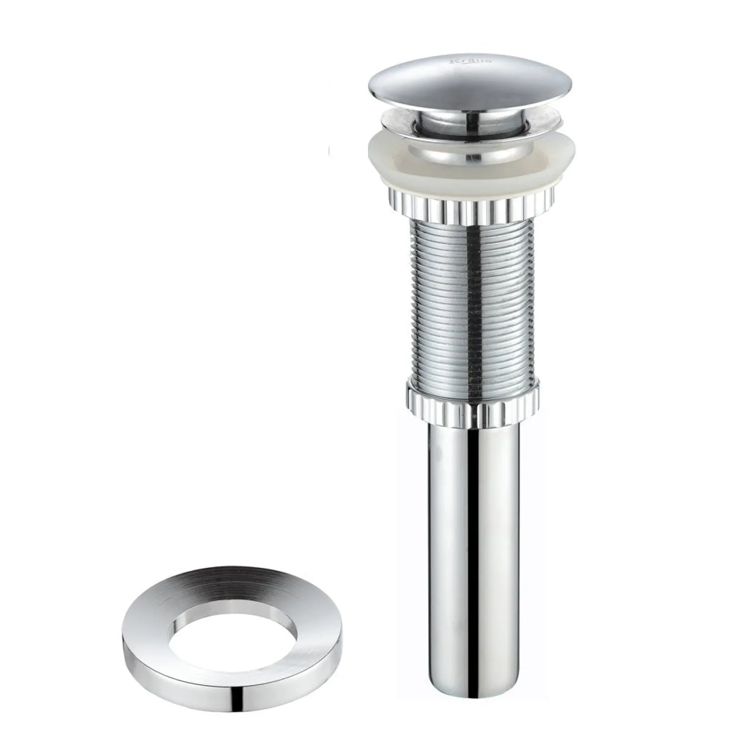 KRAUS Pop Up Drain and Mounting Ring