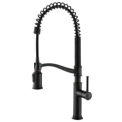 KRAUS Sellette Commercial Style Pull-Down Kitchen Faucet in Oil Rubbed Bronze