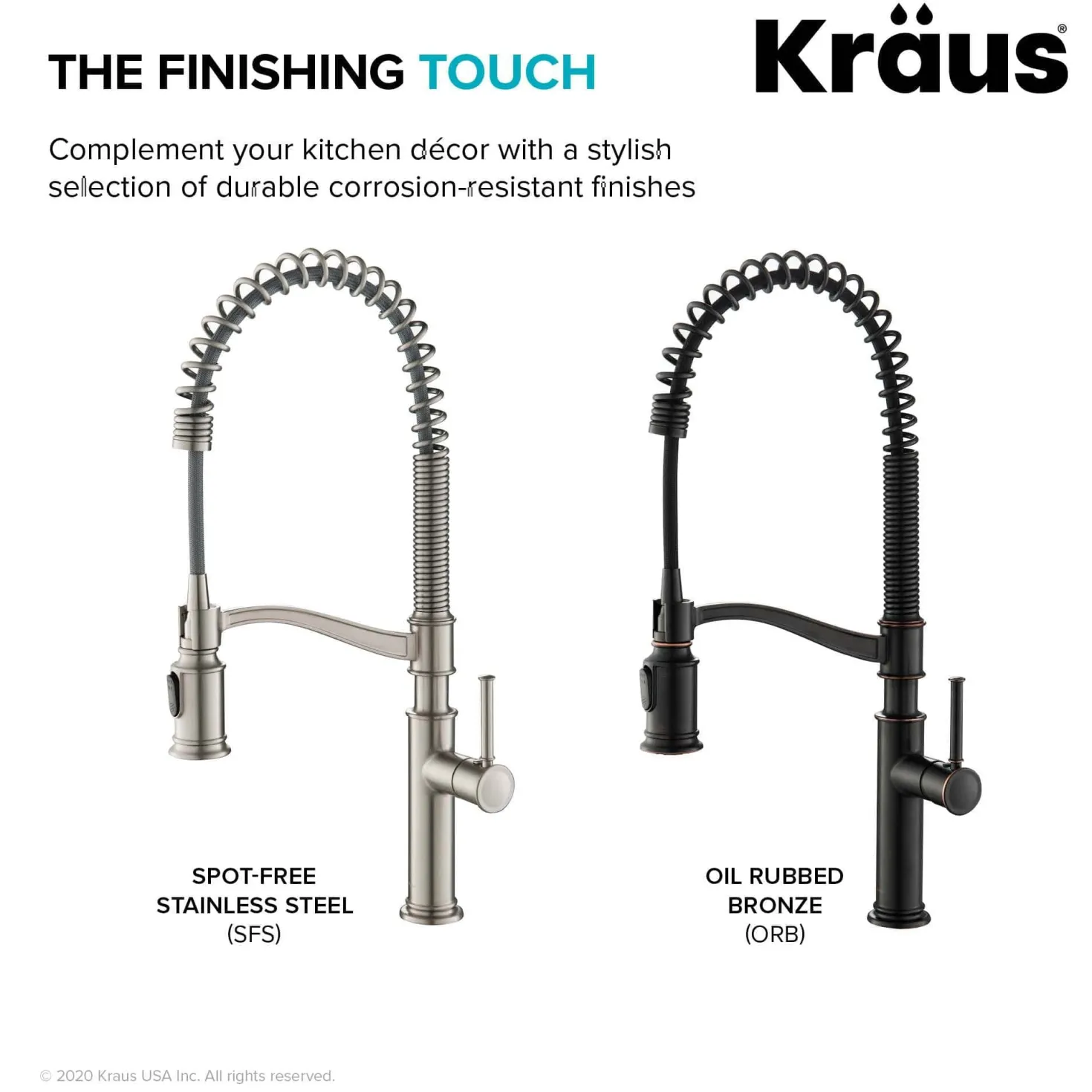 KRAUS Sellette Commercial Style Pull-Down Kitchen Faucet in Oil Rubbed Bronze