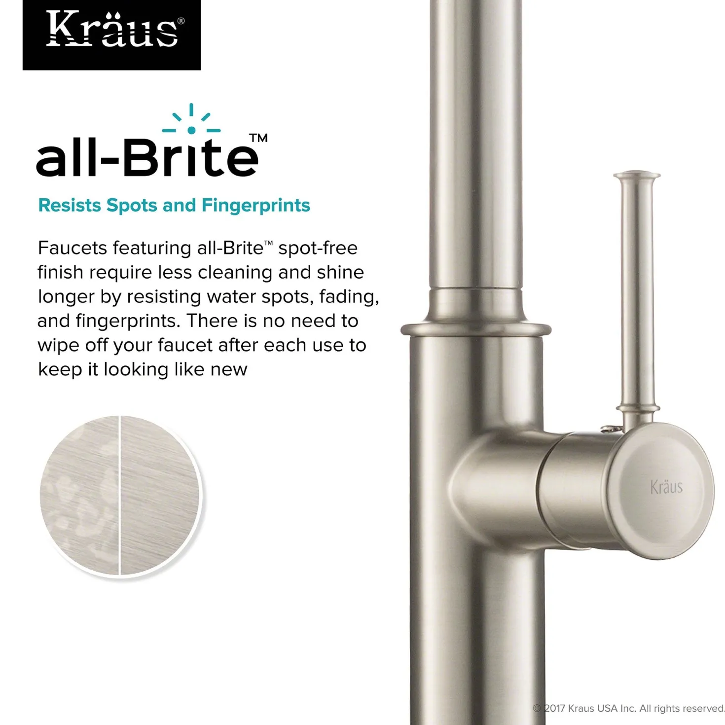 KRAUS Sellette Single Handle Pull Down Kitchen Faucet with Dual Function Sprayhead in Spot Free all-Brite Stainless Steel