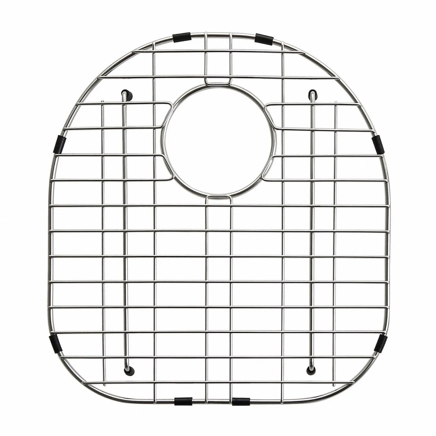 KRAUS Stainless Steel Bottom Grid with Protective Anti-Scratch Bumpers for KBU23 Kitchen Sink Left Bowl