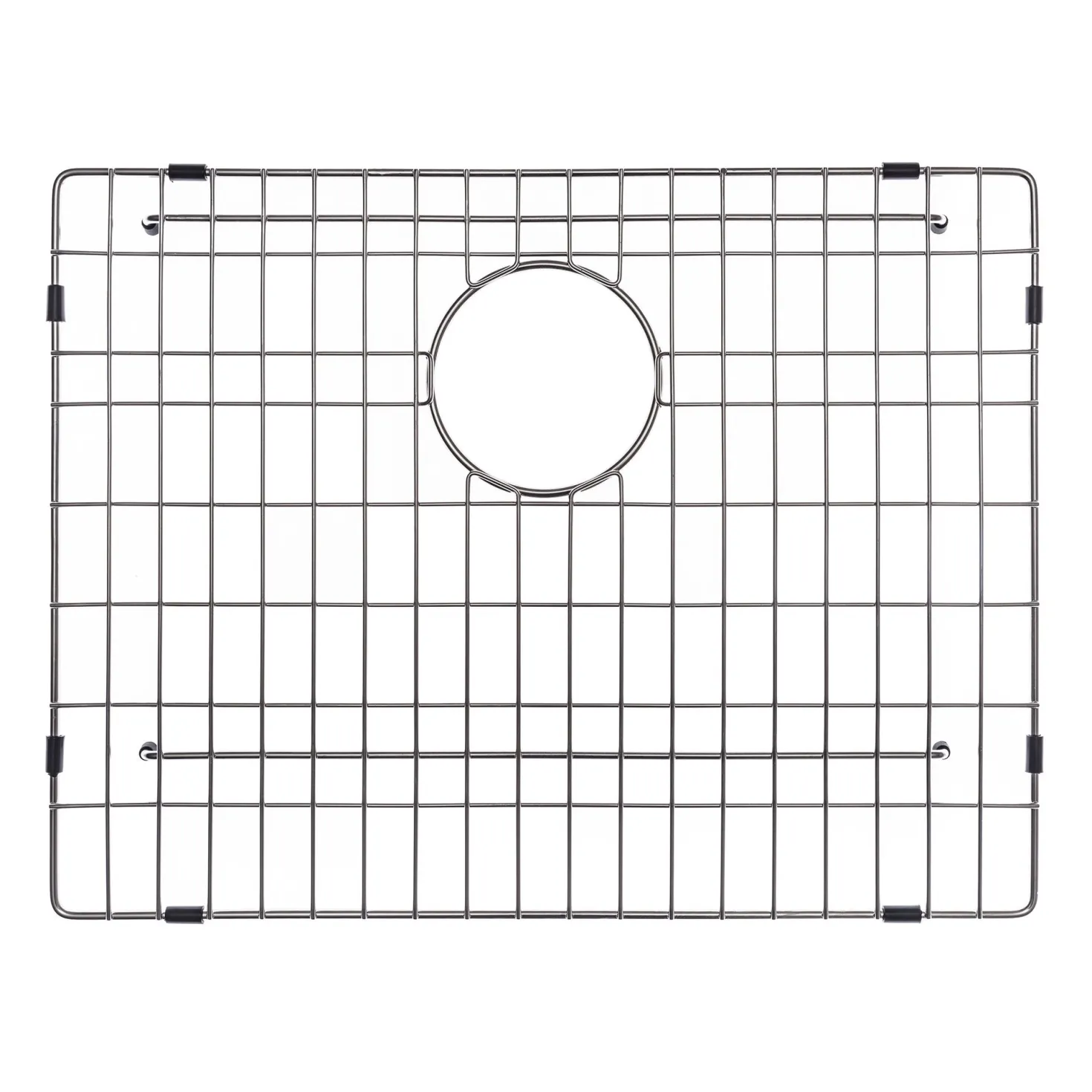 KRAUS Stainless Steel Bottom Grid with Protective Anti-Scratch Bumpers for KHU101-23 Kitchen Sink