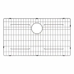 KRAUS Stainless Steel Bottom Grid with Protective Anti-Scratch Bumpers for KHF200-36 Kitchen Sink