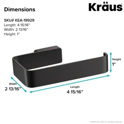KRAUS Stelios Bathroom Toilet Paper Holder