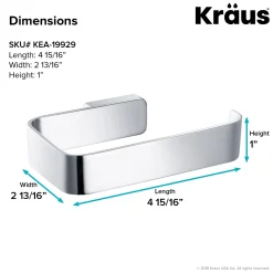 KRAUS Stelios Bathroom Toilet Paper Holder