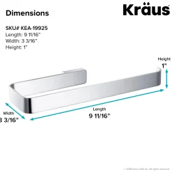 KRAUS Stelios Bathroom Towel Ring