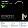 KRAUS Urbix Drinking Water Dispenser Kitchen Faucet in Brushed Gold