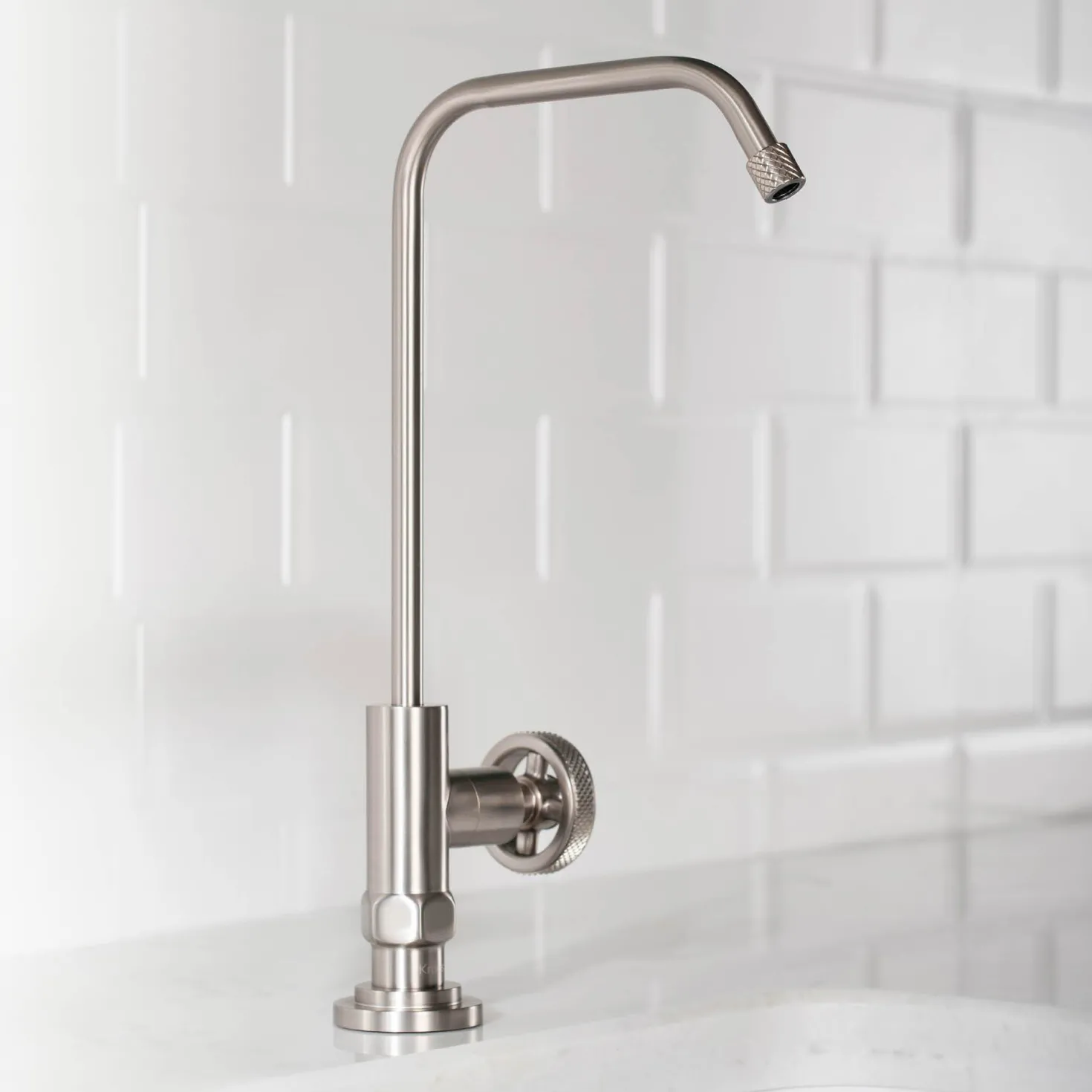 KRAUS Urbix Drinking Water Dispenser Kitchen Faucet in Spot Free Stainless Steel