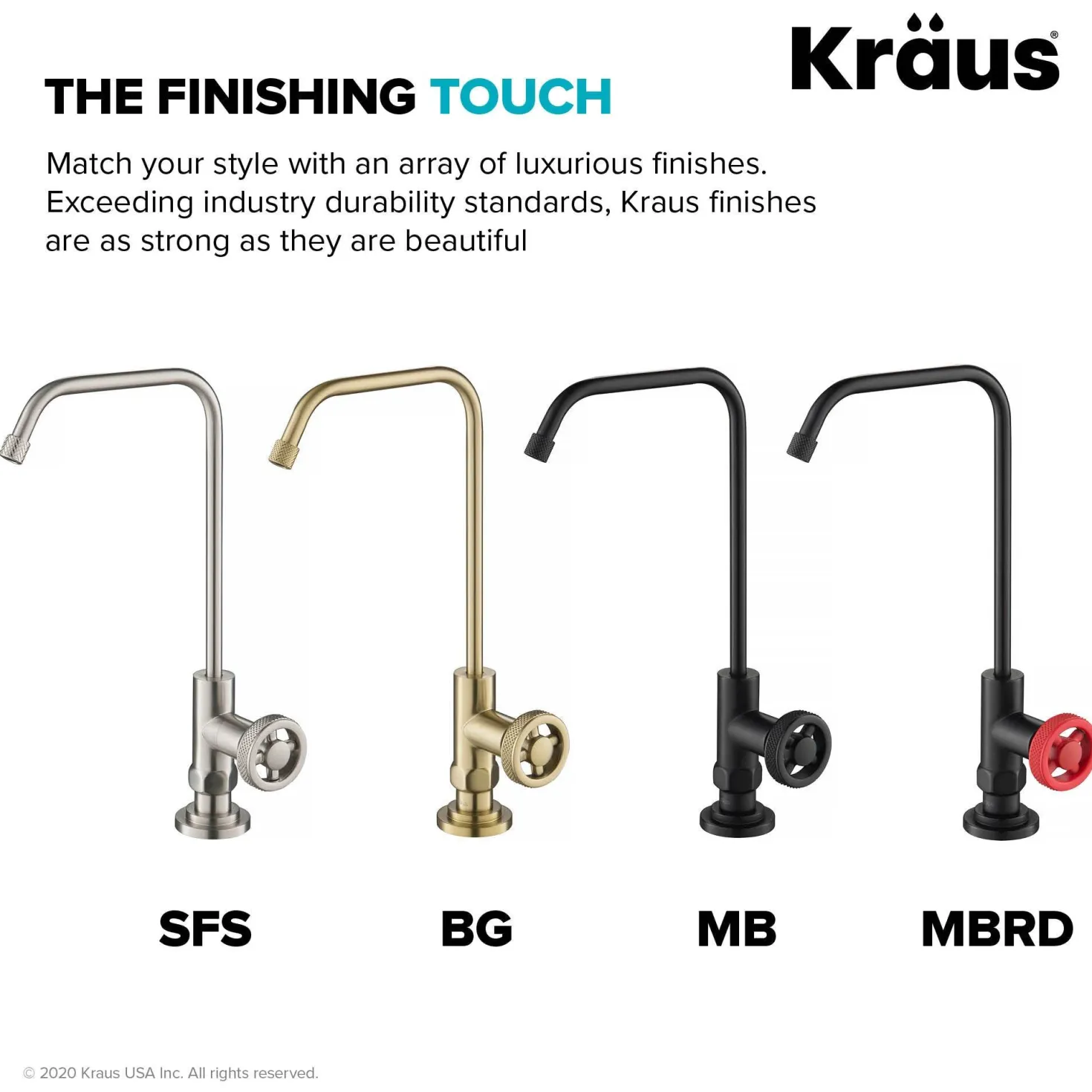 KRAUS Urbix Drinking Water Dispenser Kitchen Faucet in Spot Free Stainless Steel